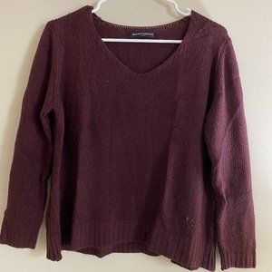 Brandy Melville Maroon Knit Sweater